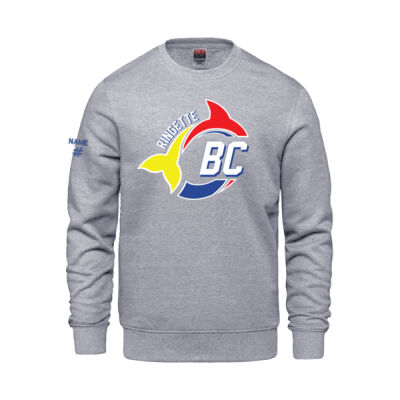 Vault Unisex Ring Fin Crest Printed Crewneck Thumbnail