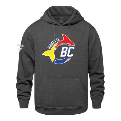 Vault Unisex Ring Fin Crest Printed Hoodie Thumbnail