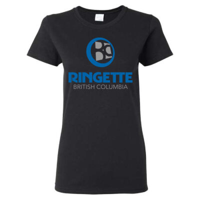 Gildan Women's Corporate Crest Printed T-Shirt Thumbnail